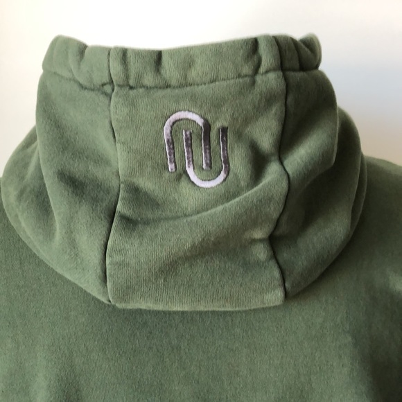 Numero Green Hoodie with tonal print - Men’s size M - Picture 5 of 6